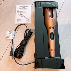 Rose Gold Hair Curler, Hair curling Iron, CHI Spin N Curl Special Edition